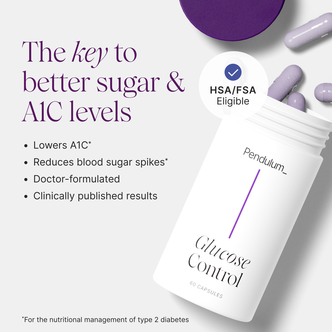 Pendulum Glucose Control